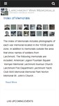 Mobile Screenshot of memorials.larchmonthistory.org